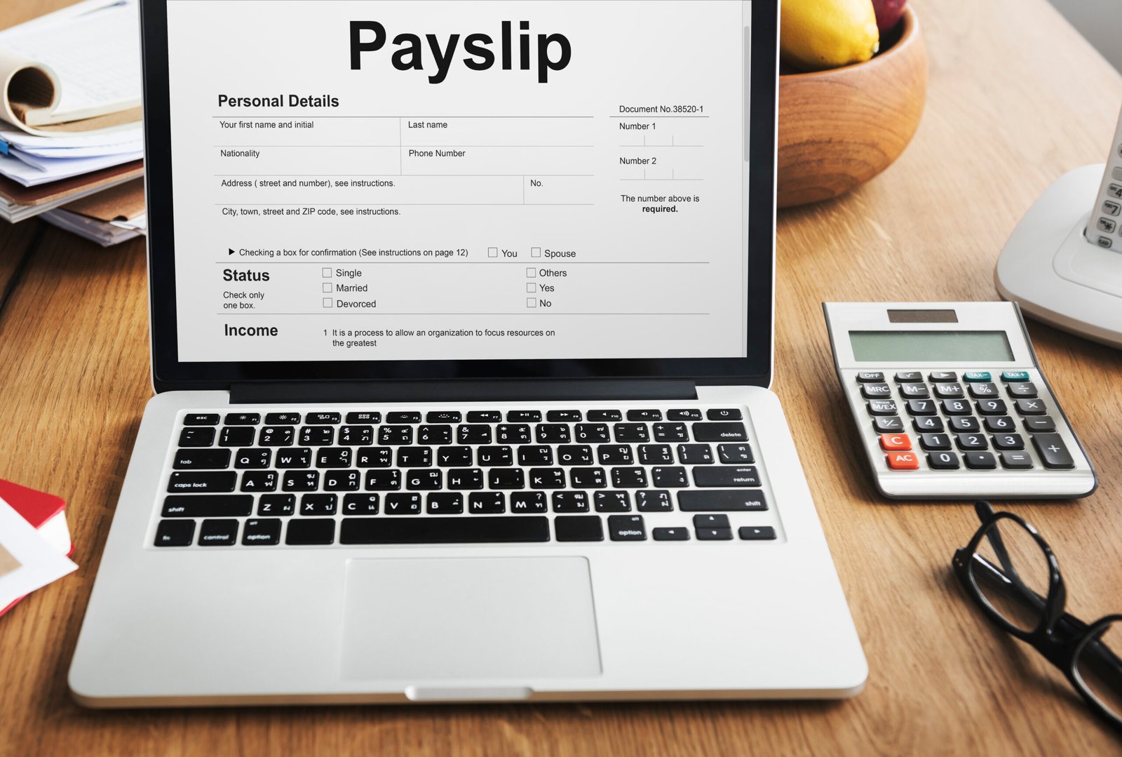 Custom Payslip Generation